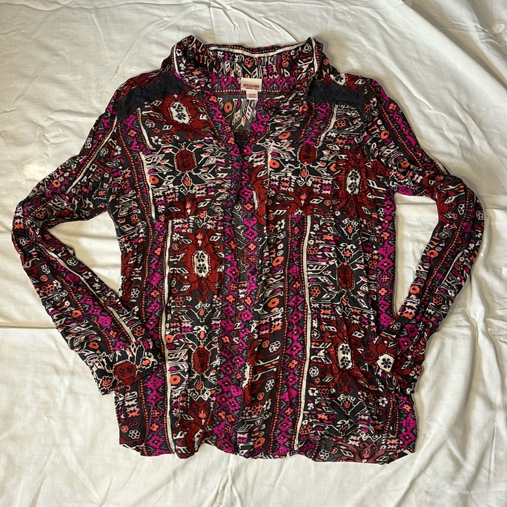 Mossimo Long Sleeve Blouse